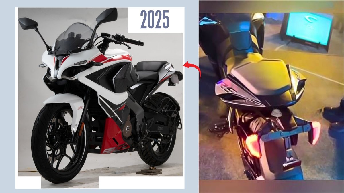 2025 bajaj pulsar rs200 photos leak